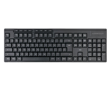 Klawiatura Hama Klawiatura bezprzewodowa WK-200 czarna